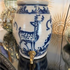 Wisconsin Pottery Salt Glazed Stoneware Water Cooler